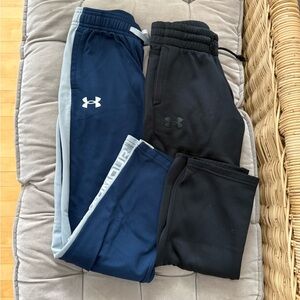 Lot of 2 - Boys Under Armour Pants - Size Small